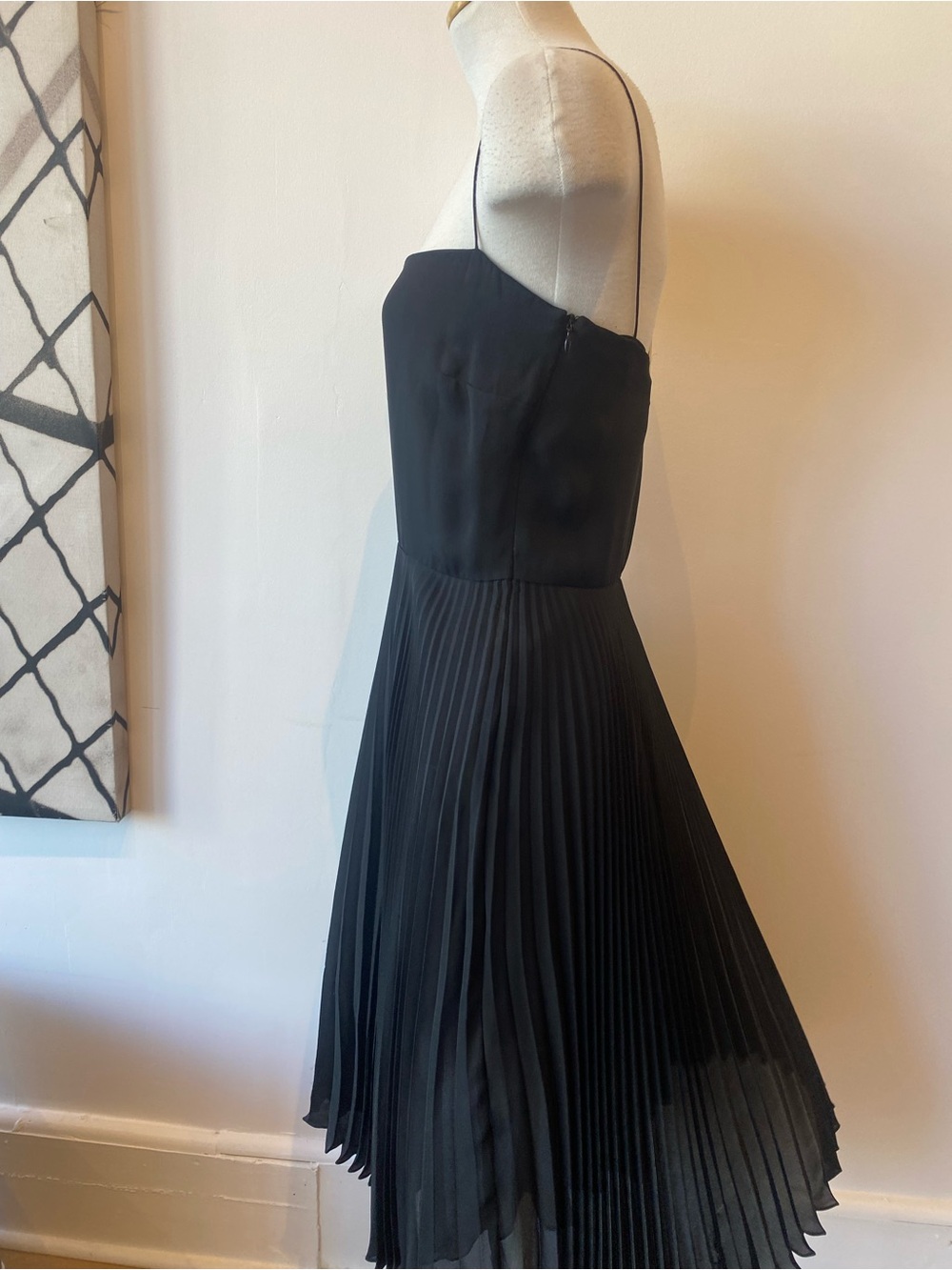 Ralph Lauren Black label  pleated dress - Picture 2 of 3